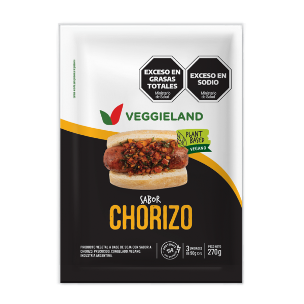 CHORIZO VEGANO VEGGIELAND