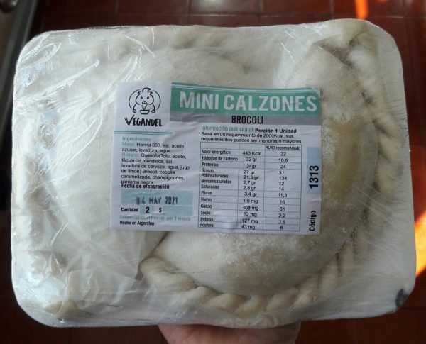 MINI CALZONES DE BRÓCOLI