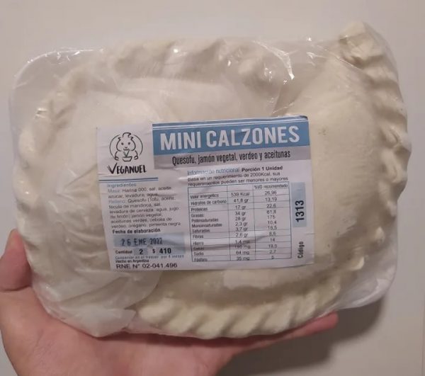 MINI CALZONES DE JAMÓN Y QUESOFU