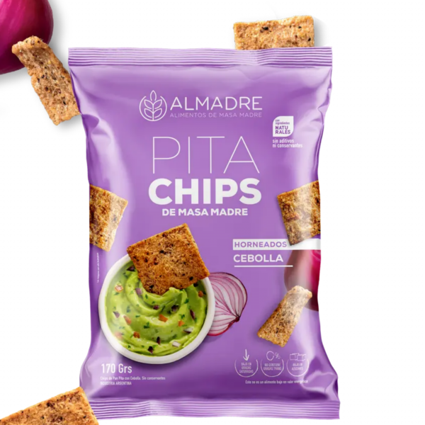 PITA CHIPS DE CEBOLLA