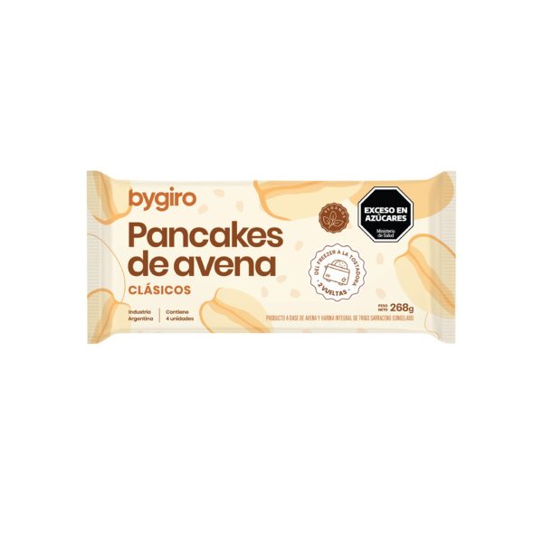 PANCAKES DE AVENA CLÁSICOS