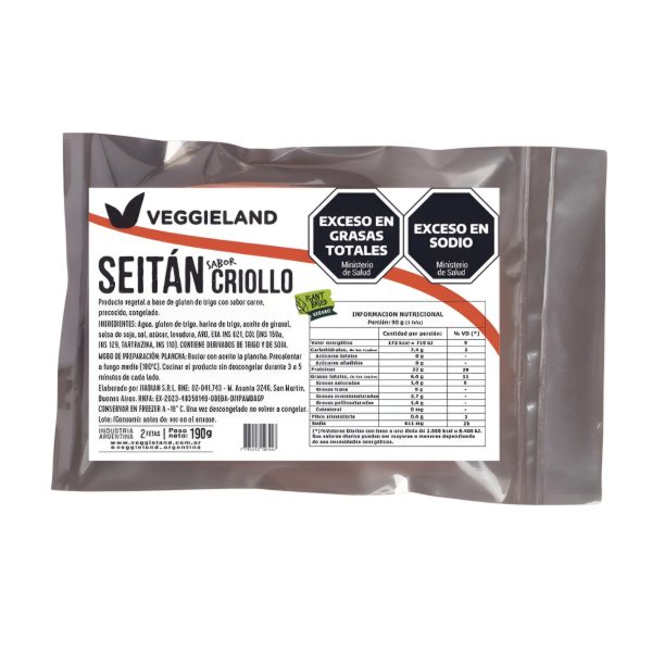 SEITÁN CRIOLLO VEGGIELAND