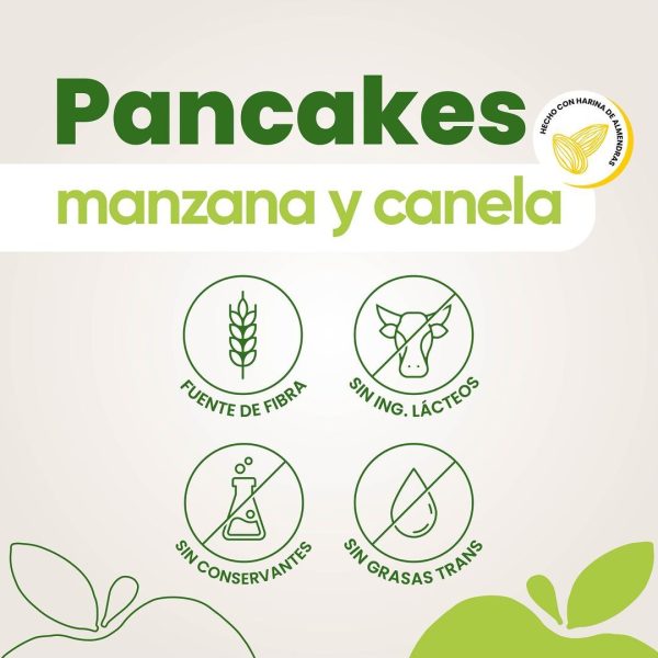 PANCAKES MANZANA Y CANELA - Imagen 3