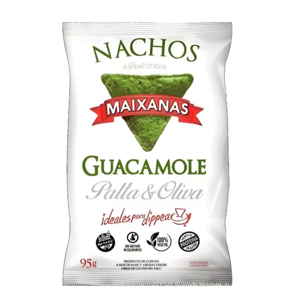 NACHOS MAIXANAS GUACAMOLE