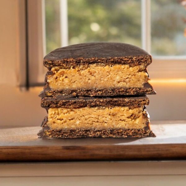 ALFAJOR CONGELADO QUEDATE KETO MANKETOL x4