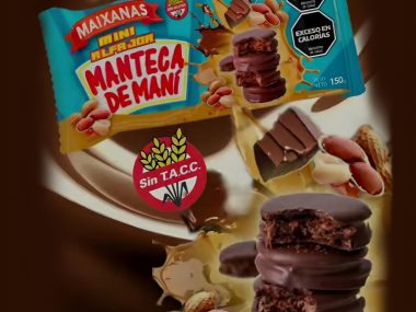 MINI ALFAJORES MAIXANAS MANTECA DE MANÍ