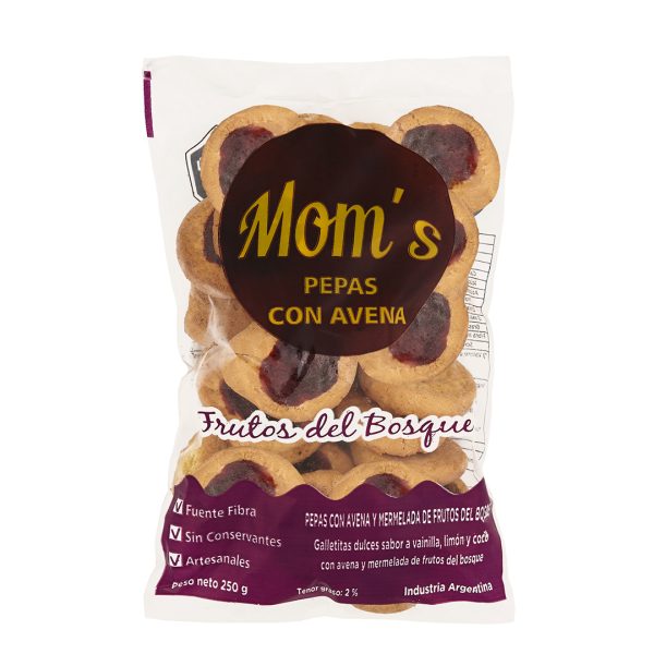 MOMs PEPAS DE AVENA Y FRUTOS DEL BOSQUE