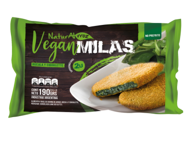 VEGANMILAS SABOR RUCULA Y CIBOULETTE