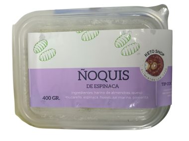 KETO SHOP ÑOQUIS DE ESPINACA CONGELADOS