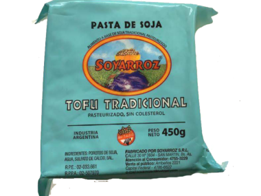 SOYARROZ TOFU TRADICIONAL 450g
