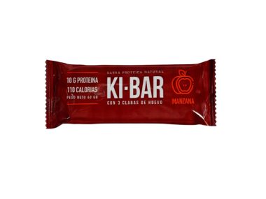KI-BAR BARRITAS PROTEICAS MANZANA x12
