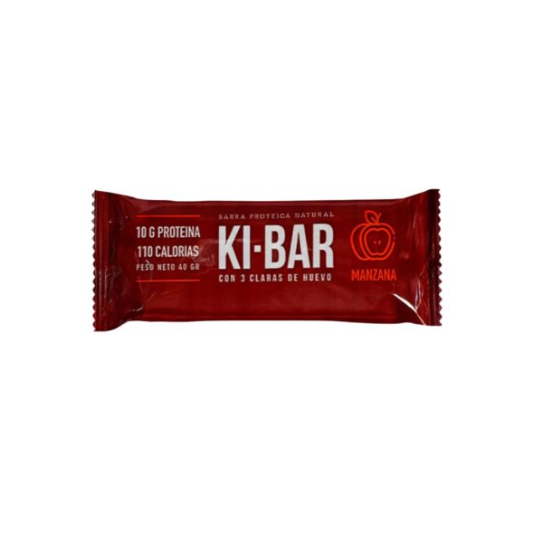 KI-BAR BARRITAS PROTEICAS MANZANA x12