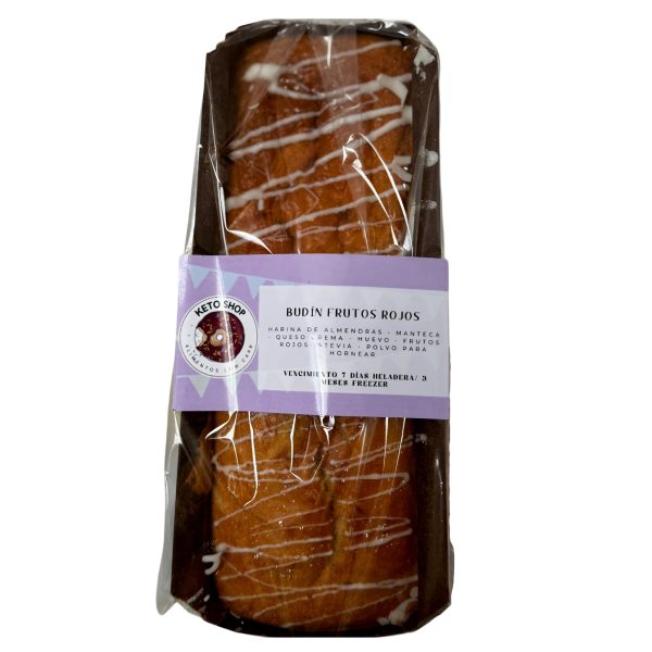 KETO SHOP BUDÍN DE FRUTOS ROJOS - Imagen 2