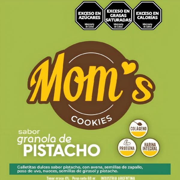 GALLETA INTEGRAL DE PISTACHO, COLÁGENO Y PROTEÍNA