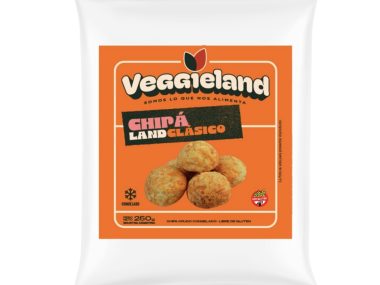 VEGGIELAND CHIPA CONGELADO VEGETARIANO