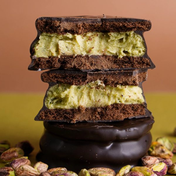 ALFAJORES RINCÓN PISTACHO NEGRO x12