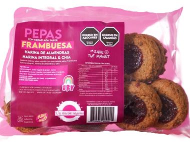 PEPAS RINCON FRAMBUESA HARINA DE ALMENDRAS