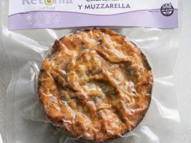 KETONIA TARTA DE CALABAZA Y MUZZARELLA