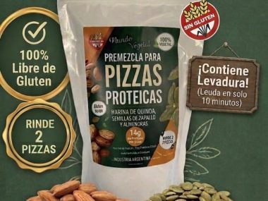 MUNDO VEGETAL PREMEZCLA PIZZA PROTEICA