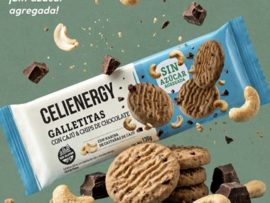 CELIENERGY GALLETITAS SIN AZUCAR CON CAJU Y CHIPS