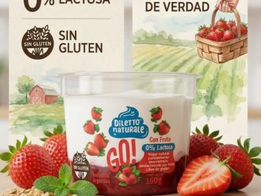 DILETTO NATURALE YOGURT GO! CON FRUTILLA SIN GLUTEN